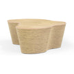 TOV Furniture Slab Natural Seagrass Coffee Table