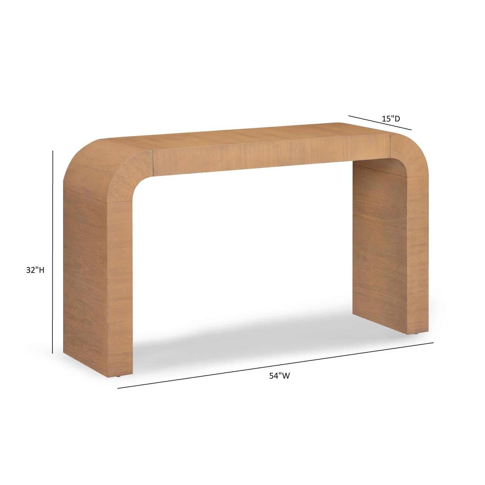 TOV Furniture Hump Console Table