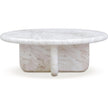 TOV Furniture Juju 2-Piece Faux Marble Indoor/Outdoor Nesting Coffee Table Set