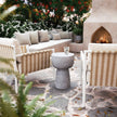 TOV Furniture Charra Indoor/Outdoor Side Table