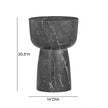 TOV Furniture Charra Indoor/Outdoor Side Table