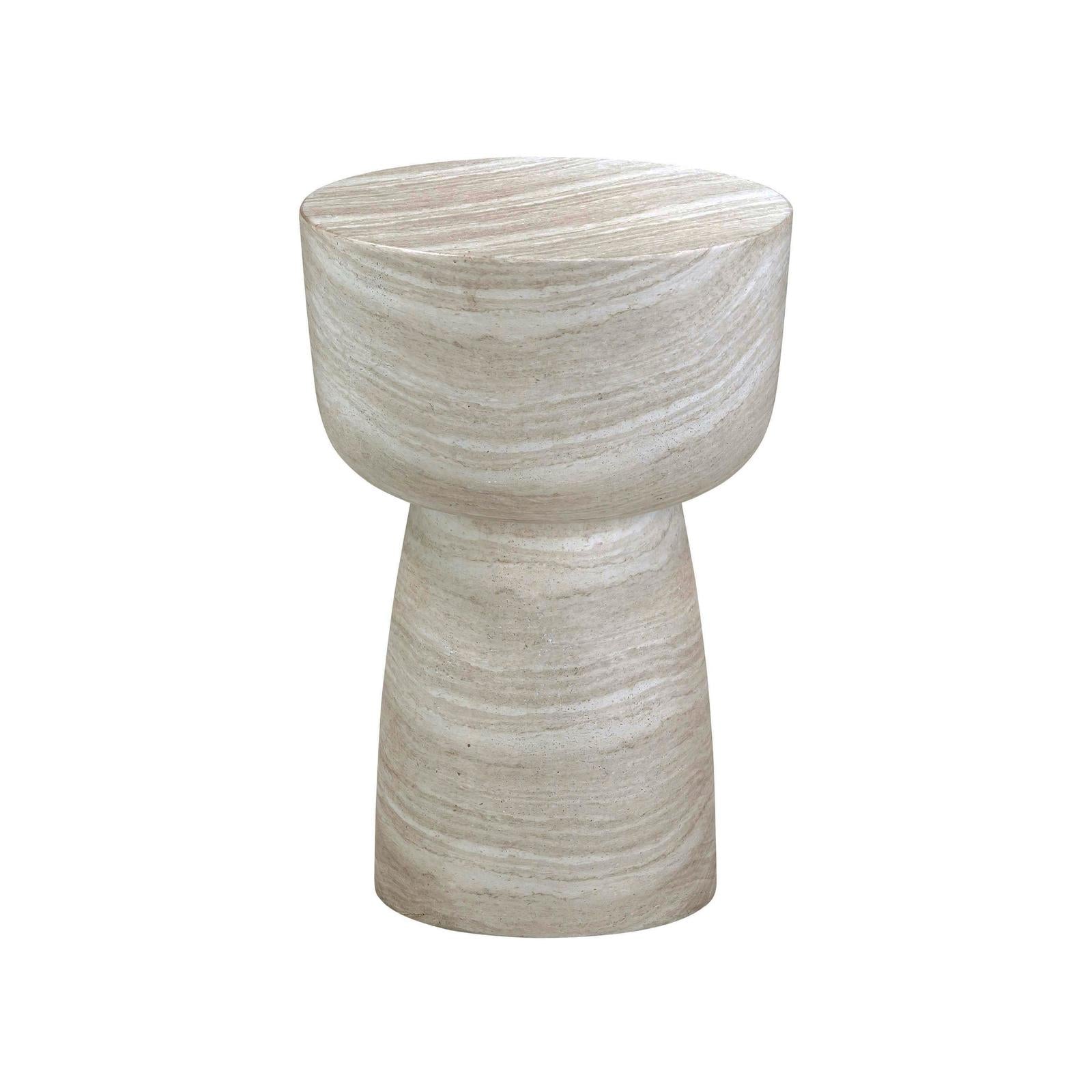 TOV Furniture Charra Indoor/Outdoor Side Table