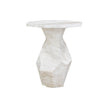 TOV Furniture Esme Faux Marble Indoor/Outdoor Round Side Table
