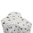TOV Furniture Slab Faux Terrazzo Indoor/Outdoor Side Table