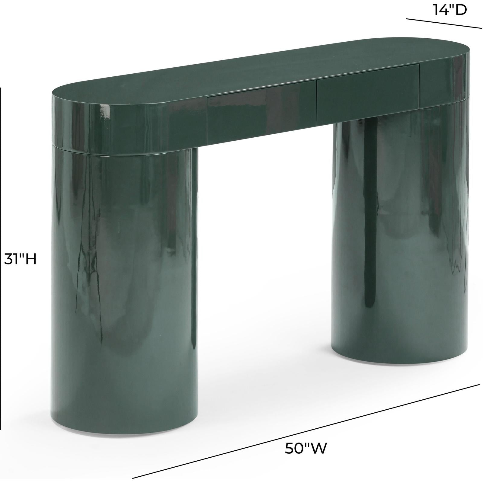 TOV Furniture Mira High Gloss Console Table