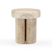 TOV Furniture Sheila Textured Concrete Indoor / Outdoor Side Table