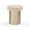 TOV Furniture Sheila Textured Concrete Indoor / Outdoor Side Table