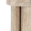 TOV Furniture Sheila Textured Concrete Indoor / Outdoor Side Table