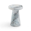 TOV Furniture Zara Faux Aegean Marble Indoor/Outdoor Side Table