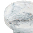 TOV Furniture Zara Faux Aegean Marble Indoor/Outdoor Side Table