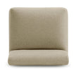 TOV Furniture Pippa Taupe Performance Vegan Mohair Accent Stool