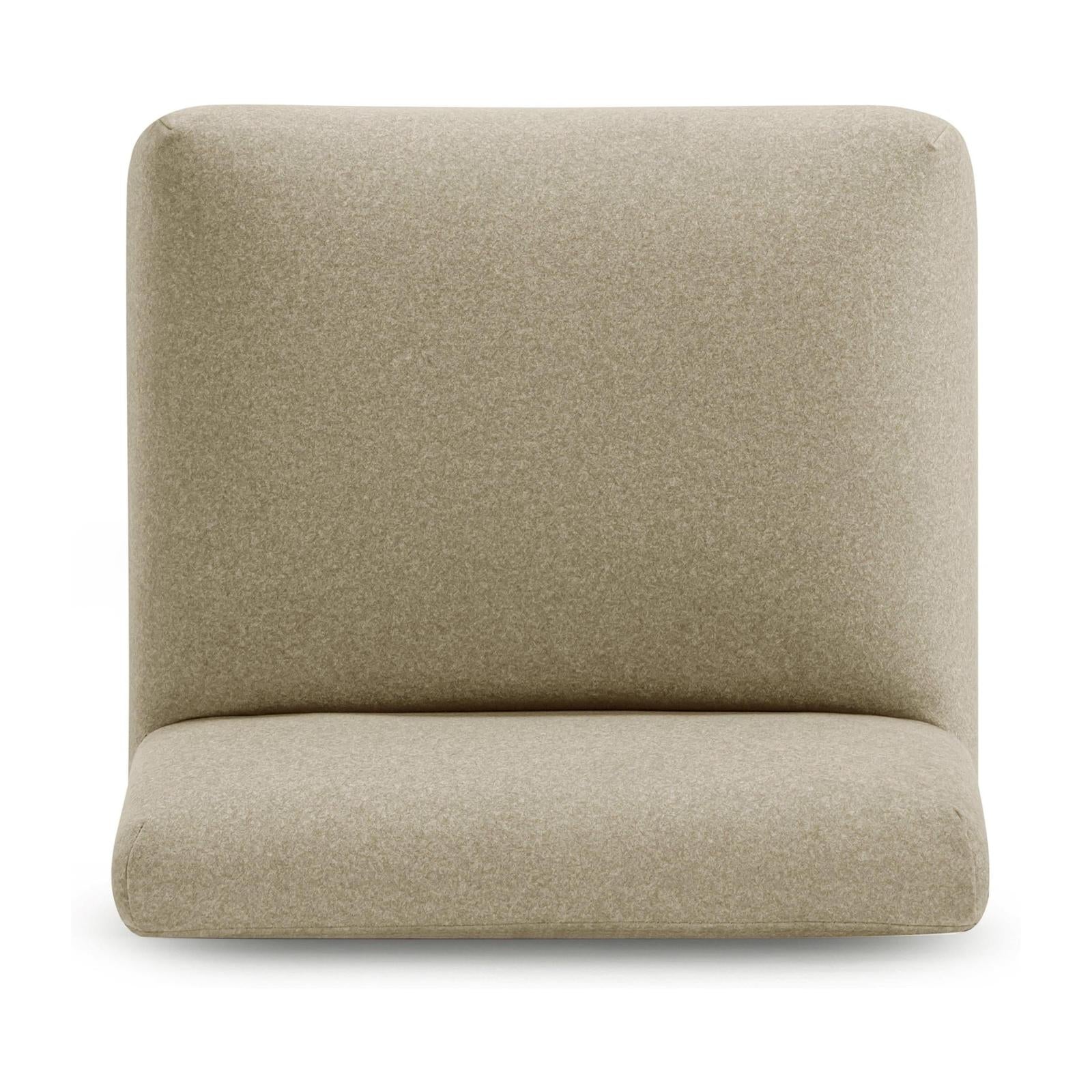 TOV Furniture Pippa Taupe Performance Vegan Mohair Accent Stool