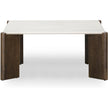 TOV Furniture Restis Cream Quartz Coffee Table
