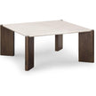 TOV Furniture Restis Cream Quartz Coffee Table