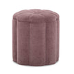 TOV Furniture Fleur Textured Performance Velvet Storage Ottoman