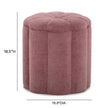 TOV Furniture Fleur Textured Performance Velvet Storage Ottoman