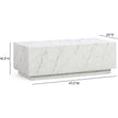 TOV Furniture Romy Rectangular Coffee Table