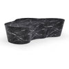 TOV Furniture Slab Black Concrete Indoor/Outdoor Coffee Table