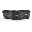 TOV Furniture Slab Black Concrete Indoor/Outdoor Coffee Table