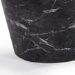 TOV Furniture Slab Black Concrete Indoor/Outdoor Coffee Table