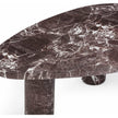 TOV Furniture Libby 2-Piece Faux Red Levanto Marble Indoor/Outdoor Nesting Coffee Table Set