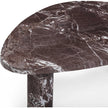 TOV Furniture Libby Faux Red Levanto Marble Indoor/Outdoor Coffee Table 