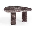 TOV Furniture Libby Faux Red Levanto Marble Indoor/Outdoor Coffee Table 