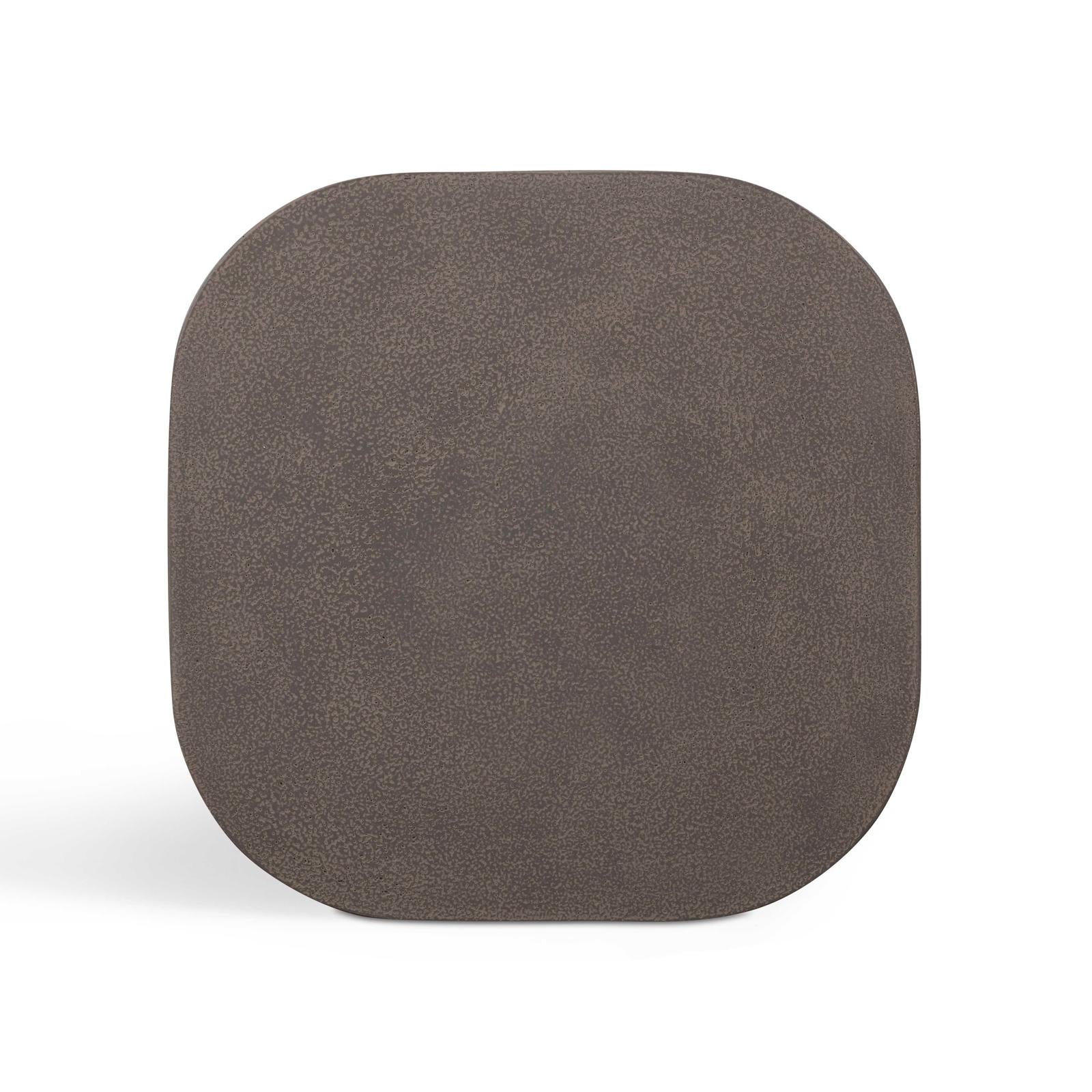 TOV Furniture Suraya Indoor/Outdoor Concrete Side Table