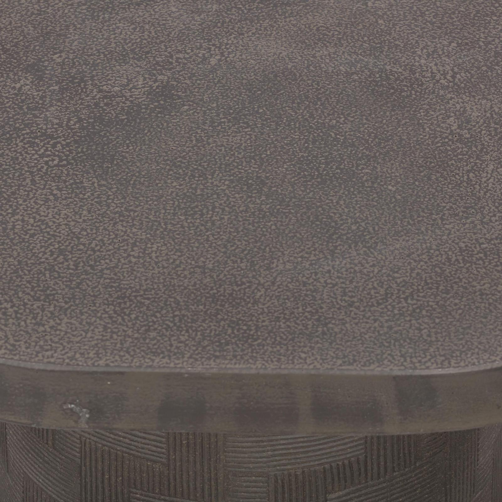 TOV Furniture Suraya Indoor/Outdoor Concrete Side Table
