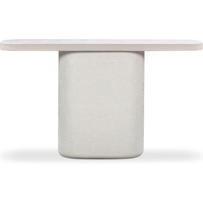 TOV Furniture Suraya Indoor/Outdoor Concrete Console Table