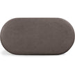 TOV Furniture Suraya Indoor/Outdoor Concrete Rounded Coffee Table