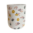 TOV Furniture Ceramic Hand-Painted Floral Indoor/Outdoor Table