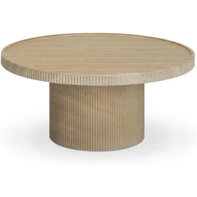 TOV Furniture Darcy Concrete Indoor/Outdoor Round Coffee Table