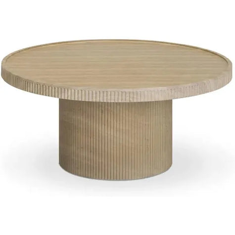 TOV Furniture Darcy Concrete Indoor/Outdoor Round Coffee Table