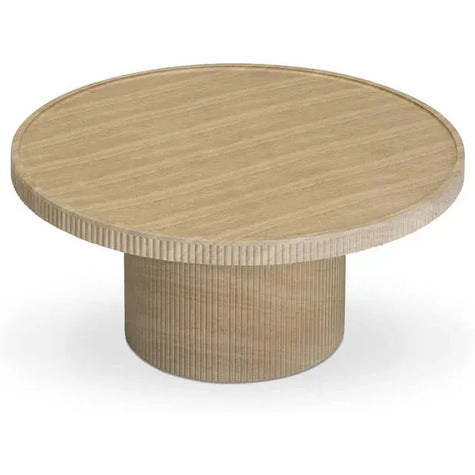 TOV Furniture Darcy Concrete Indoor/Outdoor Round Coffee Table