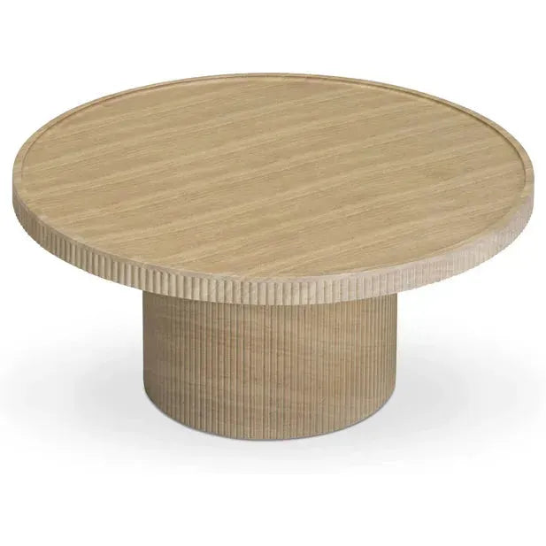TOV Furniture Darcy Concrete Indoor/Outdoor Round Coffee Table