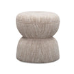 TOV Furniture Tomlin Ruched Performance Fabric Game Ottoman