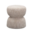TOV Furniture Tomlin Ruched Performance Fabric Game Ottoman