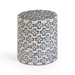 TOV Furniture Lorna Capiz Shell Accent Stool