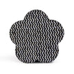 TOV Furniture Truffle Black Mother of Pearl Shell Side Table