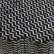 TOV Furniture Truffle Black Mother of Pearl Shell Side Table