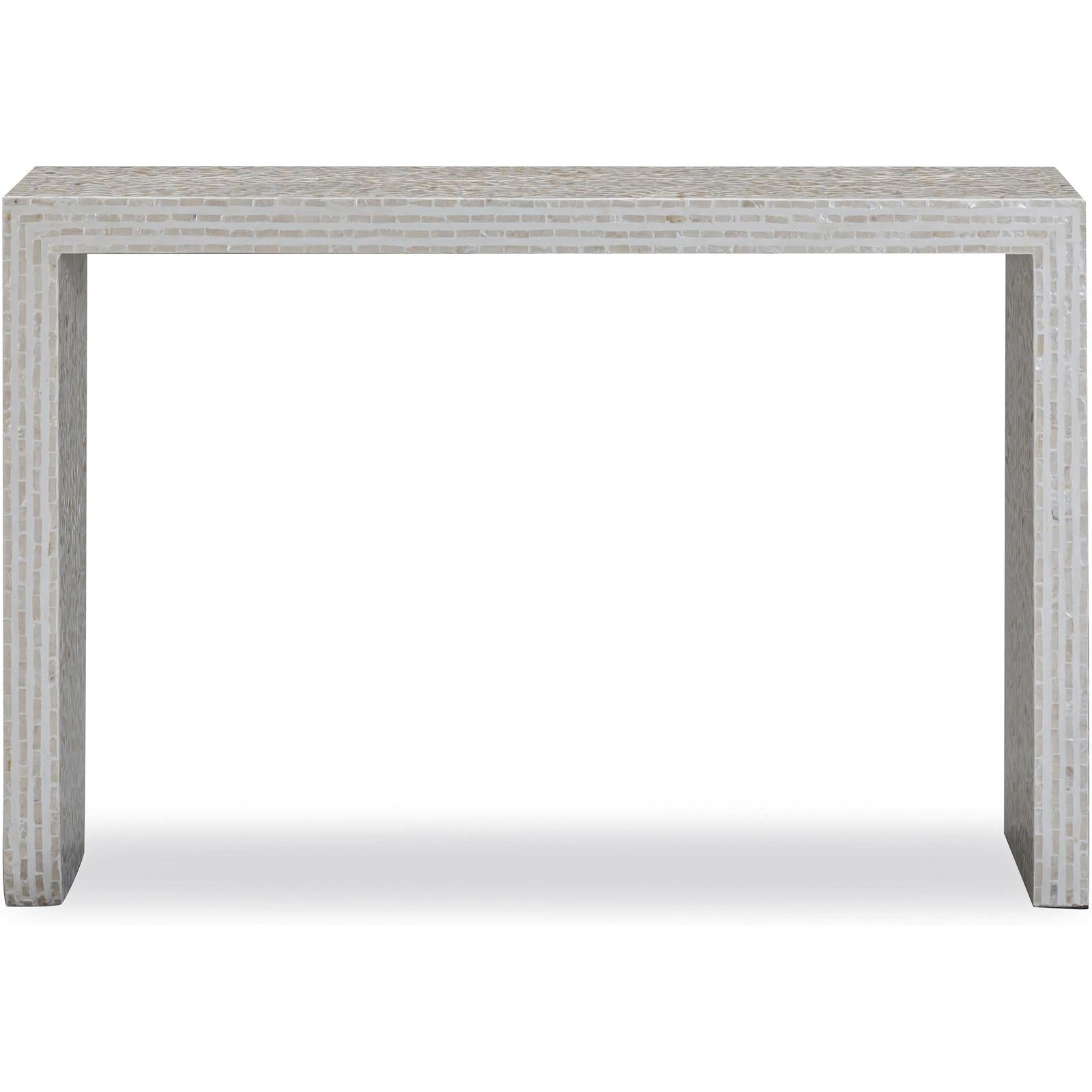 TOV Furniture Cyprus Cream Capiz Shell Console Table – Grayson Living