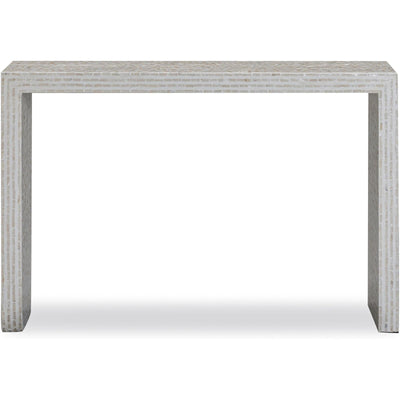 TOV Furniture Cyprus Cream Capiz Shell Console Table