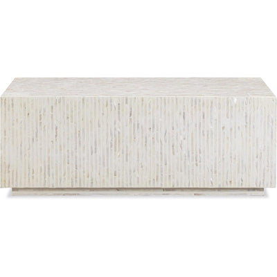 TOV Furniture Earl Shell Rectangular Coffee Table