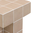 TOV Furniture Alma Tile Concrete Indoor/Outdoor Side Table