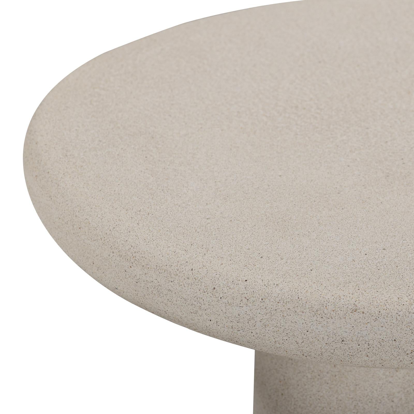 TOV Furniture Jade Concrete Indoor/Outdoor Side Table