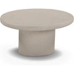 TOV Furniture Jade Concrete Indoor/Outdoor Coffee Table
