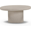 TOV Furniture Jade Concrete Indoor/Outdoor Coffee Table