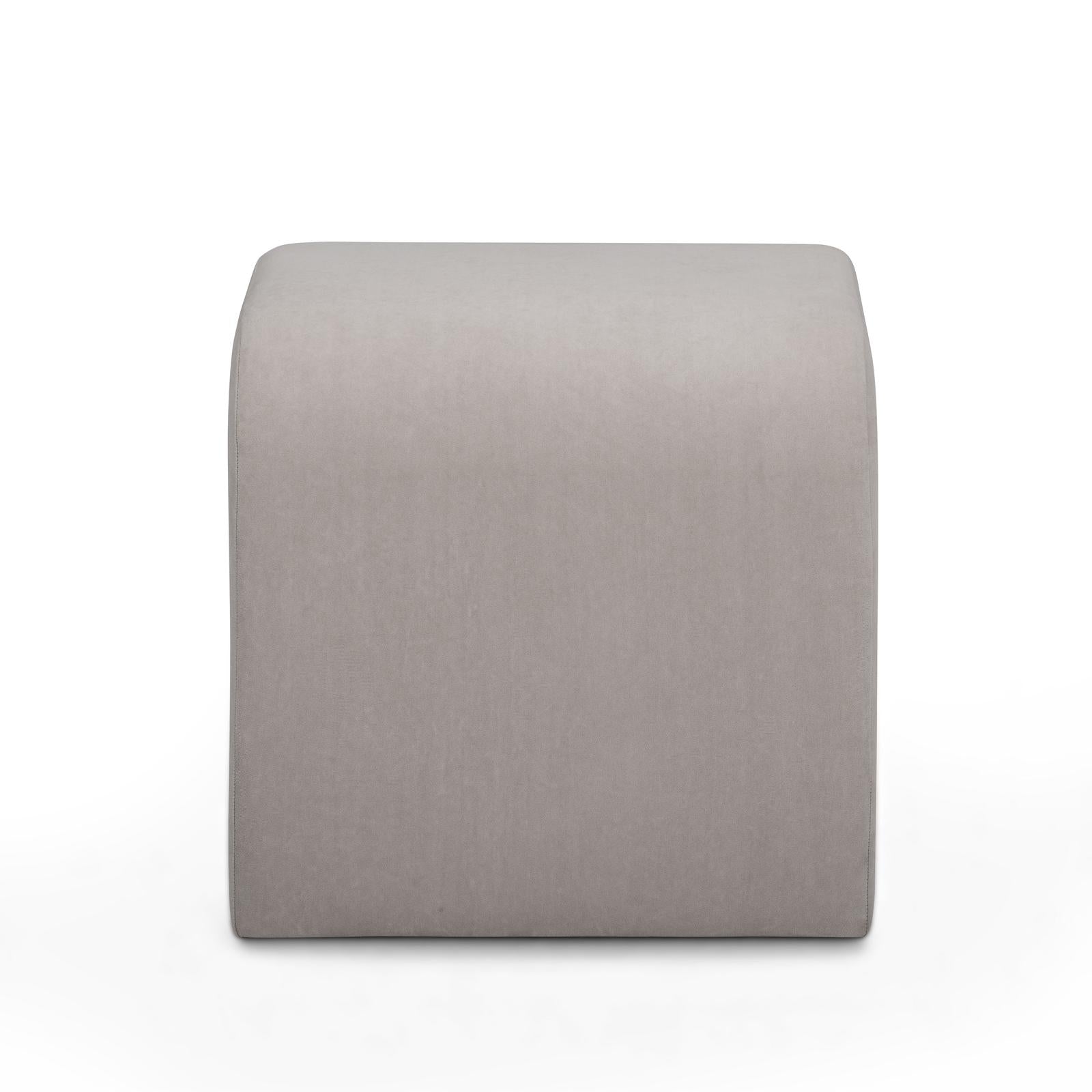 TOV Furniture Desi Performance Velvet Ottoman