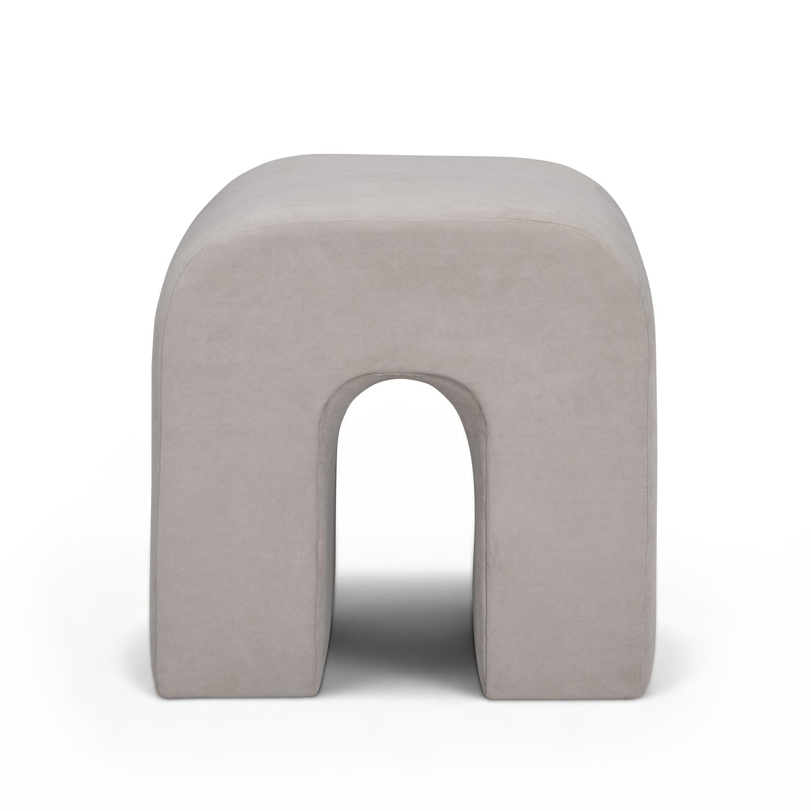 TOV Furniture Desi Performance Velvet Ottoman